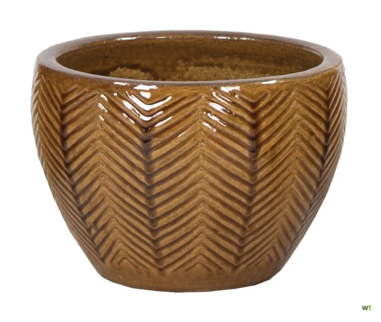 SCAN8714075083210_mcollections_pot_portly_egg_fishbone_honey_d30_h20_ccf5.jpg